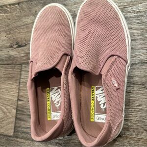 Vans Deluxe Comfort Mauve Slip-Ons